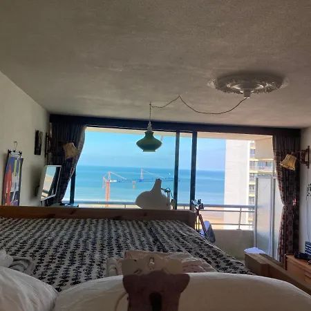 Tiny W/ Balcony And Seaview, Even Out Of Your Bed ! * Ostende